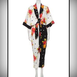 Farm Rio black and white jumpsuit